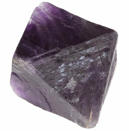 Fluorite Octahedron - Purple #48430